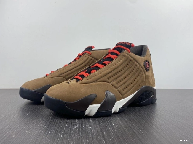 Rep TB Retro DO9406-200 Brown Winterized Jordan 14 Archaeo 0822